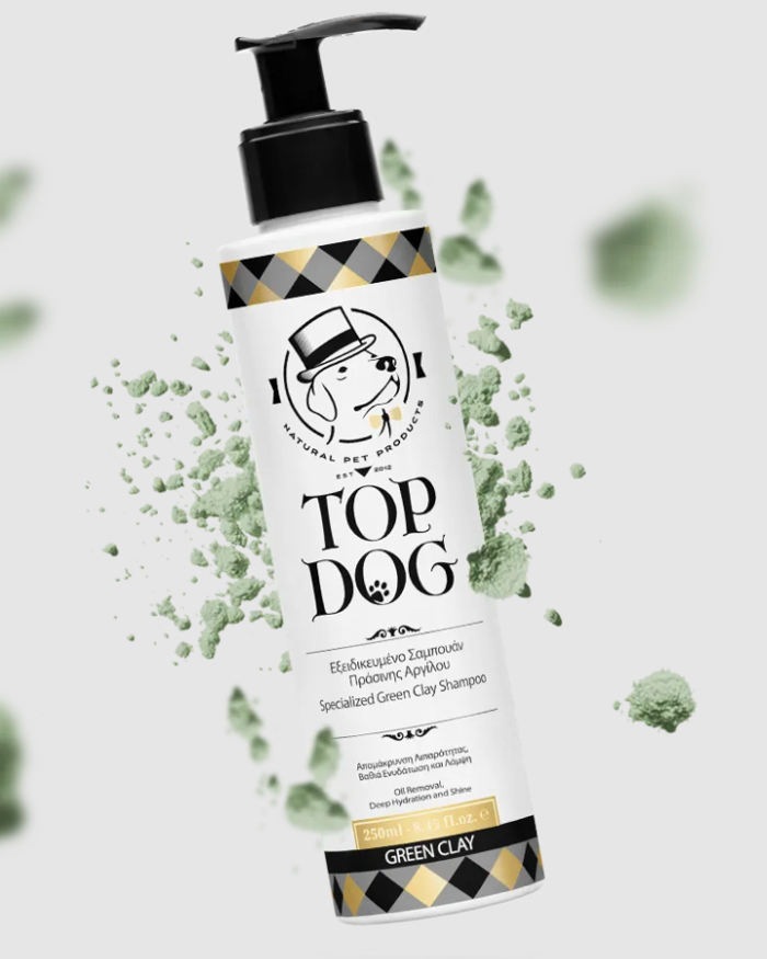 TOP DOG SHAMPOO GREEN CLAY 250ml